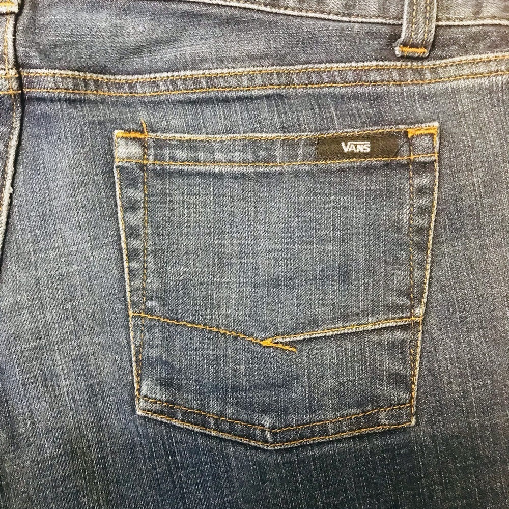 Vans Off The Wall Jeans Bootcut Size 7 - Picture 4 of 6